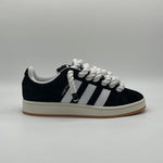 KOZI™ CUSTOM CAMPUS 00S SVART - CHUNKY LACES WHITE
