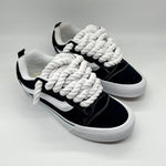 KOZI™ CUSTOM KNU SKOOL - CHUNKY LACES WHITE