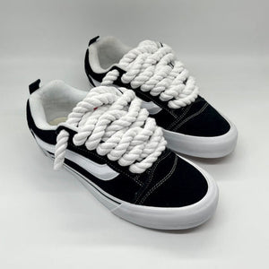 KOZI™ CUSTOM KNU SKOOL - CHUNKY LACES WHITE